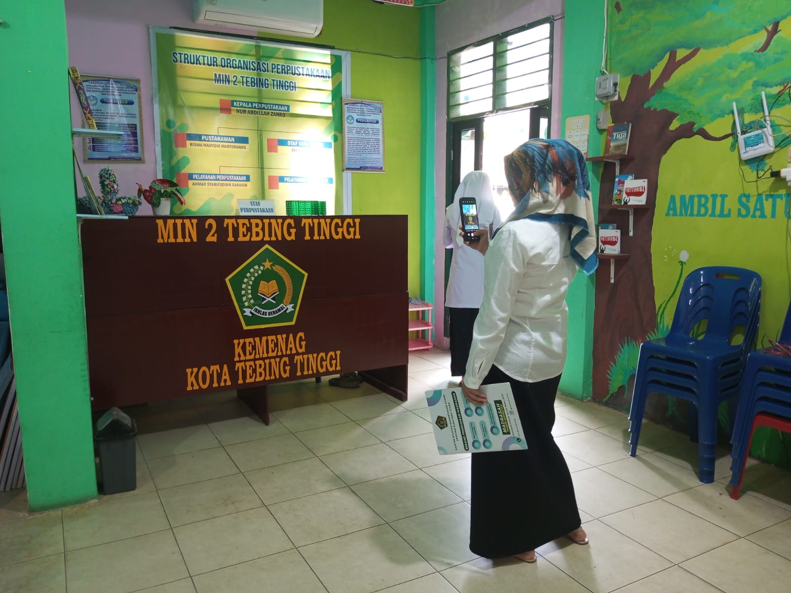 Kunjungan TIM KANWIL dan KASI PENMAD MONEV BKBA 2024